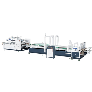 Máquina encoladora automática de cartón corrugado para hacer cajas de pizza Máquinas formadoras de envases a precio de fábrica - Product Image 5