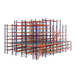 Protection contre la corrosion Entrepôt <span class=keywords><strong>Mezzanine</strong></span> Étagère de plancher et étagère avec rayonnage à palettes - Product Image 4