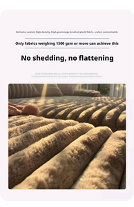 Sofá de lujo de pana con asiento profundo, conjunto de sofás extragrandes comprimidos al vacío para sala de estar, cómoda chaise longue. - Product Image 6