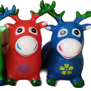 <span class=keywords><strong>Jouet</strong></span> de cheval peint de <span class=keywords><strong>vache</strong></span> sautant gonflable pour enfants avec musique <span class=keywords><strong>jouet</strong></span> extérieur interactif de matériel commun pour les enfants - Product Image 1