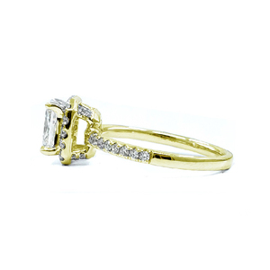 Bijoux fins, design de luxe, meilleure qualité, or blanc massif 18 carats, diamant naturel, pierre principale détaillée, bagues de fiançailles et de mariage pour - Product Image 3