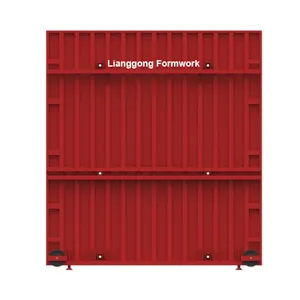 Lianggong Fabricage Beton Versnelt Gebouw Vermindert De Kosten Modulaire Stalen Tunnelbekisting Voor De Bouw