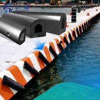 Pare-battages en caoutchouc de type D solides de haute qualité, norme ISO, 150x150mm, pour la sécurité des quais et des pontons des navires commerciaux