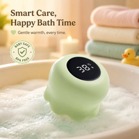 Thermomètre de bain pour bébé OEM, thermomètre numérique flottant à LED, étanche