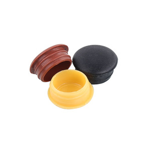 Bouchons de trou en plastique à vis de 5 mm pour la réparation de meubles, dissimulant les défauts, blanc, noir, jaune - Product Image 2