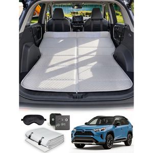 Lit de voiture pliable AAGJJ pour SUV de taille moyenne, matelas en mousse non gonflable avec masque de sommeil et bouchons d'oreilles - Product Image 1
