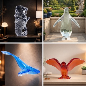 Escultura de Resina Transparente, Cristal de Platino, Piedra Taihu, Impresión 3D de Alta Gama, Arte Abstracto Minimalista Moderno para Entrada - Product Image 6