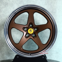 Rines de Auto Personalizados de Dos Piezas de 18 19 20 21 22 24 Pulgadas 5x112 5x120 5x130, Rines Forjados para BMW M3, Benz S4, RS5, Lexus, Ford