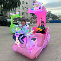Nouvelle Voiture Tamponneuse Électrique Lumineuse pour Enfants et Adultes, pour Aire de Jeux Intérieure et Extérieure, Parc, Centre Commercial, à Batterie