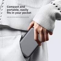 Batterie externe portable magnétique sans fil à charge rapide 10000 mAh avec logo personnalisé pour téléphone iPhone Powerbank Magnetico