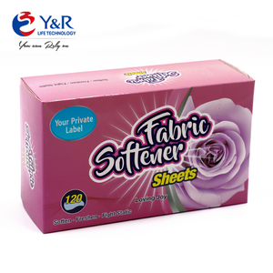 Suavizante de telas <span class=keywords><strong>para</strong></span> sábanas <span class=keywords><strong>para</strong></span> <span class=keywords><strong>secadora</strong></span>, reduce la estática infundida con aceites esenciales, aroma a lavanda, 80 unidades - Product Image 4