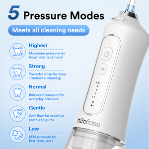H2ofloss populaire type-c irrigateur oral appareils de soins bucco-dentaires rechargeables 5 modes de travail <span class=keywords><strong>jet</strong></span> <span class=keywords><strong>d</strong></span>'<span class=keywords><strong>eau</strong></span> <span class=keywords><strong>dentaire</strong></span> pour le nettoyage des dents - Product Image 5