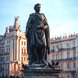 Thủ công kích thước bằng Đồng quý tộc điêu khắc chi tiết Nhân Vật Lịch Sử tượng cho không gian công cộng và triển lãm văn hóa - Product Image 2