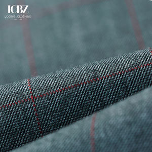 ชุดสูทผู้ชายแบบสามชิ้น ลายสก็อตสีเข้ม กระดุมแถวเดียว ผ่าข้างสองข้าง กระดุมสองเม็ด ปกแหลม 8 ซม. สำหรับธุรกิจ - Product Image 2