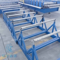Machine de construction pour la production de tôles de toitures en tuiles Equipement de cintrage des métaux avec composants du noyau du roulement du moteur