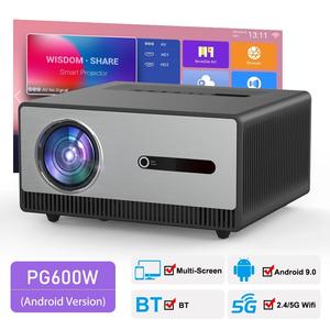 Proyector Android 2026 con 2 GB de RAM, Altavoz y Bluetooth, Smart Full HD 4K, Proyector de Video para Cine en Casa - Product Image 2
