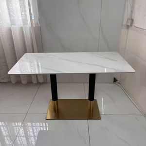 Bán Buôn Nhà Hàng Hiện Đại Bộ Đồ Nội Thất Cafe Thức Ăn Nhanh Gian Hàng Chỗ Ngồi Sofa Kim Loại Bàn Ăn Và Ghế Đặt - Product Image 3