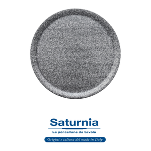 Assiette à pizza Napoli Granito Grey Ø 33 cm 04Y49018 Saturnia - Product Image 4
