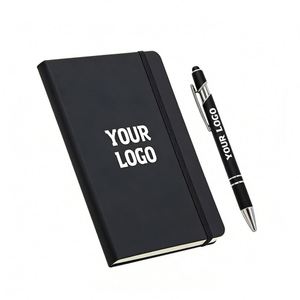 Wholesale Elegant Hardcover Journal Planner Premium Corporate Gift With Custom Logo Client Appreciation <b>Present</b> Business Promo - Product Image 1