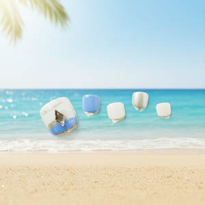 Tita Professional 14pcs Pedi Tip <b>Set</b> Easy-to-Apply Long-Lasting Design Toenail Press <b>Nails</b> Manicure Pedicure South Korea - Product Image 3