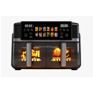 Friteuse à <span class=keywords><strong>air</strong></span> double zone Aifa de haute qualité 5+5L grande capacité avec écran tactile numérique, chaîne d'approvisionnement stable pour les grossistes mondiaux - Product Image 5