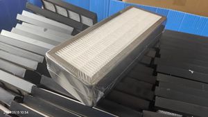 Usine personnaliser G4 F7 EPM1 filtre à air pour les unités de ventilateur de Ventilation admission d'échappement avec <span class=keywords><strong>charbon</strong></span> <span class=keywords><strong>actif</strong></span> en nid d'abeille KMnO4 - Product Image 6