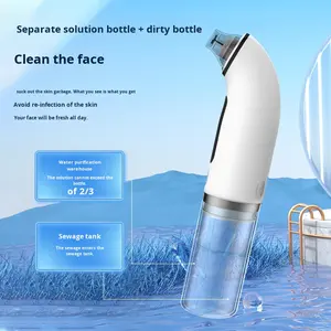 <span class=keywords><strong>Petit</strong></span> appareil de nettoyage des pores du visage à bulles de plastique <span class=keywords><strong>liquide</strong></span> pour la maison, élimination des points noirs, hydratation, injection d'oxygène, beauté - Product Image 1