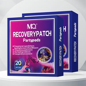 20 Stück Kater-Linderungspflaster |   Lindert Schwindel, Übelkeit & Kopfschmerzen. Erfrischt am nächsten Tag. Perfekt für Häufiges Trinken. - Product Image 1