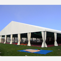 Tentes de réception TENTCHO en aluminium avec toit transparent, robustes et résistantes, pour événements, mariages, 300 personnes, extérieur, 10x10, tente de mariage