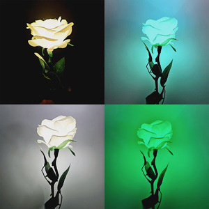 Rosa Iluminada de Siete Colores, Luces de Colores, Magia Real, Accesorios de Magia para Espectáculos, Show de Talentos - Product Image 2