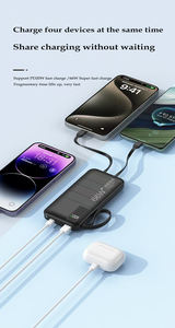 NULIKE <span class=keywords><strong>Power</strong></span> <span class=keywords><strong>Bank</strong></span> <span class=keywords><strong>30000mAh</strong></span> Cargador Portatil Avec Câbles Chargeur Portable Pour iphone <span class=keywords><strong>Samsung</strong></span> Powerbank <span class=keywords><strong>30000mah</strong></span> - Product Image 2