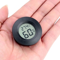 2in1 Thermometer Hygrometer Mini Lcd Digital Temperature Humidity Meter Detector Thermograph Indoor Room Instrument