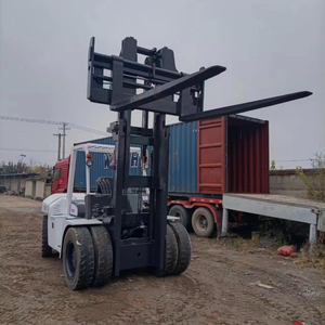 Chariot élévateur TCM FD100 d'occasion TCM chariot élévateur diesel de 10 tonnes à gauche et à droite disponibles - Product Image 6