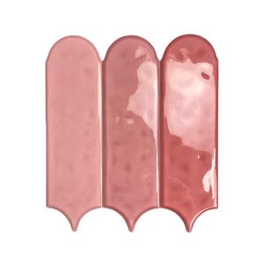 Azulejo de plumas moderno de 90x308MM, azulejos de pared de cerámica decorativos de colores degradados para Interior de baño, madera, brillo mate, <span class=keywords><strong>familia</strong></span> verde - Product Image 1