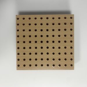 Panneaux acoustiques modernes personnalisables à succès, finition placage, panneau mural insonorisant pour hôtels, modèle 3D, écologique - Product Image 5