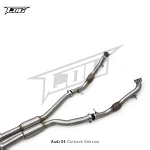 Tubo de <span class=keywords><strong>escape</strong></span> COC FValvetronic Catback para <span class=keywords><strong>Audi</strong></span> S4/<span class=keywords><strong>S5</strong></span> B9 3,0 T 2019-2023 Sistema de <span class=keywords><strong>escape</strong></span> de ajuste de titanio <span class=keywords><strong>Escape</strong></span> - Product Image 3