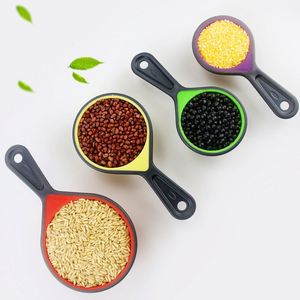 250ml Plastic Retractable <b>Measuring</b> <b>Cup</b> Spoon Digital Baking Scale Tool for Coffee Milk Powder Flour Foldable Convenient - Product Image 2