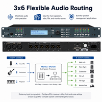 Processeur audio numérique DSP360, 3 entrées 6 sorties DriveRack, processeur audio DSP professionnel, machine audio de performance