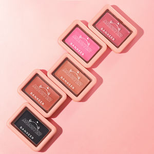 BANXEER Natural Ruddy Cheek <span class=keywords><strong>Maquillaje</strong></span> Blush <span class=keywords><strong>Paleta</strong></span> <span class=keywords><strong>de</strong></span> rubor en crema resistente al agua <span class=keywords><strong>de</strong></span> larga duración - Product Image 1