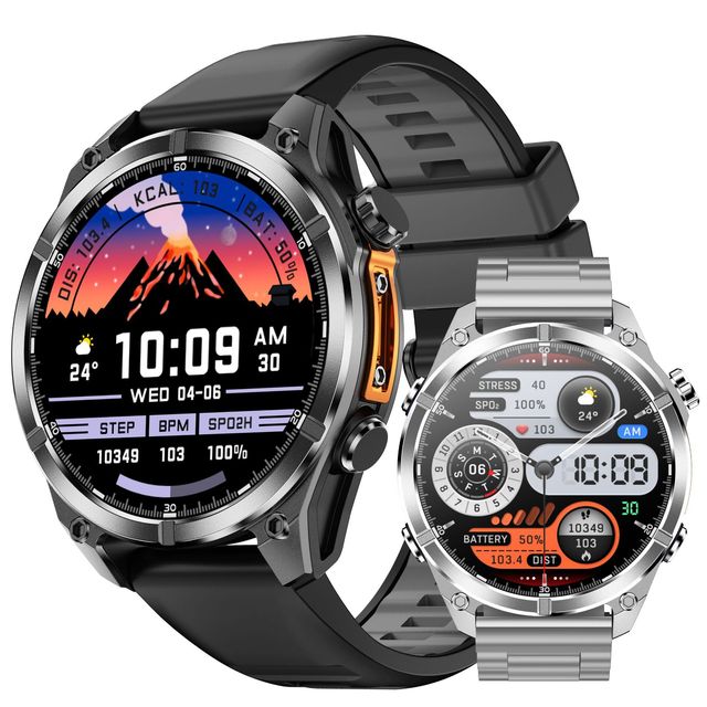 HD300 Smart Watch for Calling Heart Rate Monitoring Step Tracking Sleep Analysis 3ATM Water Resistance AMOLED Display