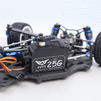 Mini servomoteur RC FTTY 25G, 180 degrés, couple de 3,3 kg, 0,10 seconde, engrenage en plastique, prise JR pour avion, voiture, robot, bateau