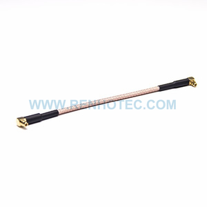 ขั้วต่อ MMCX ตัวผู้แบบมุมฉากของอูฮั่น ชนิด Crimp พร้อมสายโคแอกเชียล RF รุ่น Rg179 Rg316 - Product Image 2
