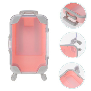 Boîte d'emballage en acrylique pour mini-cils 3D en vison de marque privée, étui de voyage personnalisé pour cils, outil de beauté réutilisable et portable, vente en gros - Product Image 1