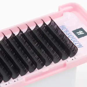 0.03 russian mega volume eyelash extensions wispy fluffy fans volume lashes private label customized volume eyelashes wholesaler