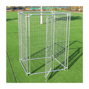 Çin üretimi tedarik köpek Run kulübesi ağır kaynaklı köpek kulübesi tel örgü plaka bir kapı ile - Product Image 5