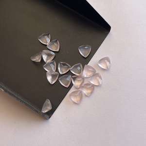 Cuarzo Rosa Natural de 6mm, 8mm, 10mm, Corte Trillón Facetado, Calibrado, Certificado IGI, Suministro a Granel, Mejor Precio de Fábrica, DIY - Product Image 3