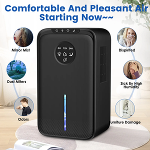 乾燥剤除湿器インテリジェントモダンポータブルコンパクト家庭用 - Product Image 5