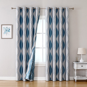 Sang trọng Màn cửa sổ Rèm hoa in rèm cửa cho phòng khách và phòng ngủ - Product Image 4