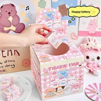 Boîte Cadeau Surprise - Boîte Mystère - Ambiance Festive - Boîte Vide - Jeu d'Activité - Jouet Créatif - Carré - Chine