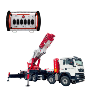 Hiệu suất cao 6-Movement fassi Crane điều khiển từ xa 12V thủy lực phím điều khiển không dây sản phẩm tối ưu cho các hoạt động cần cẩu - Product Image 2